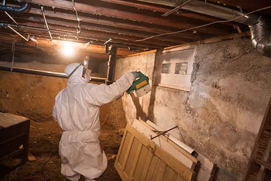 Remove Mold in Crawl Spaces